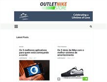 Tablet Screenshot of outletnikestore.com